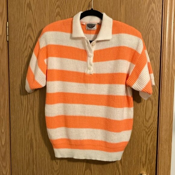 Eclipse  Los Angeles Short Sleeve Sweater - Picture 1 of 4